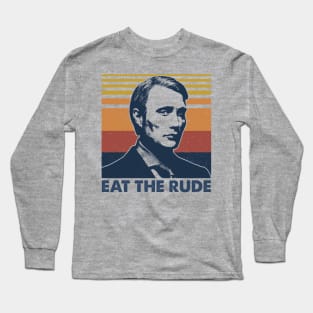 The Silence1 The Silence of the Lambs Eat The Rude Long Sleeve T-Shirt